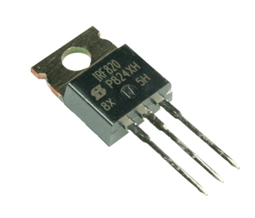 IRF 820 TO 220 MOSFET TRANSISTOR